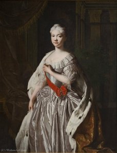 Portrait of Natalya Alexeevna of Russia