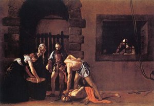 Beheading Of Saint John The Baptist — Caravaggio