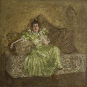 In The Studio — Susan Hannah Macdowell Eakins