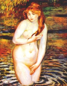 The Bather (after The Bath) — Pierre-auguste Renoir