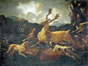 The Stag Hunt — Philipp Peter Roos