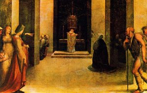 Altarpiece Of The Stigmata Of St. Catherine 1 — Domenico Di Pace Beccafumi