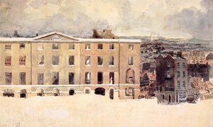 Study For The Eidometropolis. The Albion Mills — Thomas Girtin