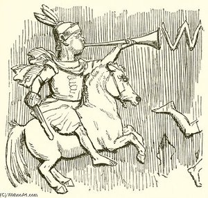Roman Soldier On Horseback