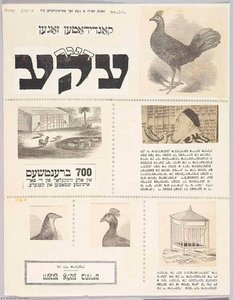 Goop Joe's (hebrew Script) No. 16 — Joseph Cornell