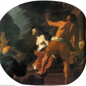 Beheading Of St. Catherine — Mattia Preti, Baroque