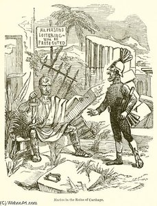 Marius In The Ruins Of Carthage — John Leech