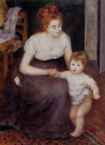 The First Step — Pierre-auguste Renoir