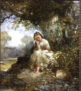 A Place For Reflection — Alfred Joseph Woolmer