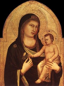 Madonna And Child — Giotto Di Bondone, Proto Renaissance
