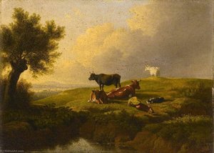 Devon Landscape — Philip Hutchins Rogers