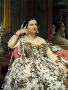 Marie-clothilde-ines De Foucauld, Madame Moitessier, — Jean-auguste-dominique Ingres
