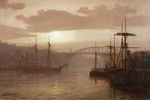 Sunderland Harbour — Louis Hubbard Grimshaw