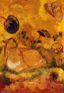 Bazon: The Artist's Cat — Odilon Redon