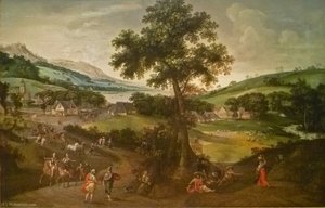 Landscape with figures