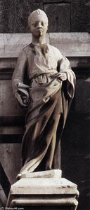 Prophet (left Of The Porta Della Mandorla) — Donatello, Early Renaissance