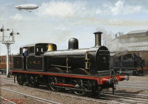 No.2 'isle Of Wight Central' With No.1 'isle Of Wight Central' In The Background — Cuthbert Hamilton Ellis