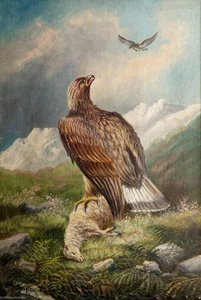 Eagle With Lamb — Alfred Worthington