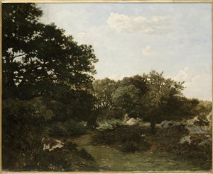 Forêt De Fontainebleau — Frédéric Bazille