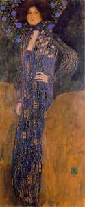 Portrait Of Emilie Floge — Gustav Klimt