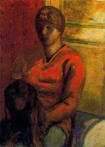 Woman with Dog