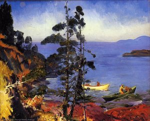 Evening Blue — George Wesley Bellows