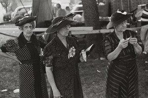 Women At Fourth Of July Carnival And Fish Fry, Ashville, Ohio — Benjamin Shahn