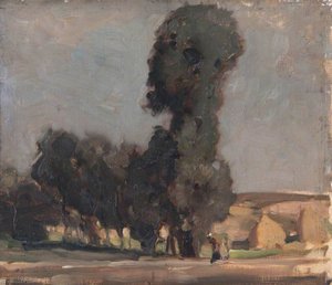 Road Near Étaples — Frank Brangwyn
