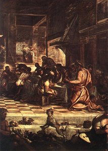 The Last Supper Detail1 — Jacopo Tintoretto, Baroque