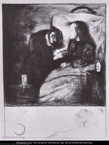 The Sick Girl — Edvard Munch
