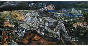 Knight Errant (self-portrait) — Oskar Kokoschka