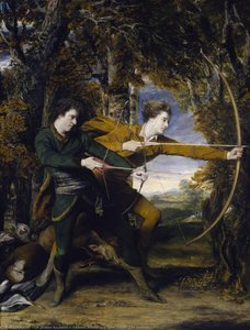 Colonel Acland And Lord Sydney The Archers — Sir Joshua Reynolds