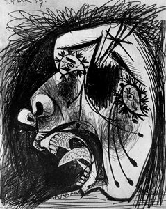 Tête De Femme En Pleurs — Pablo Picasso