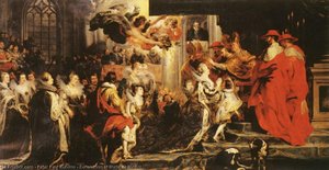 Coronation Of Marie De Medici — Peter Paul Rubens