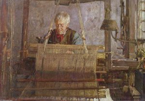 The Last Of The Hand Loom Weavers — Frederick William Jackson