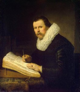 A Scholar — Rembrandt Van Rijn