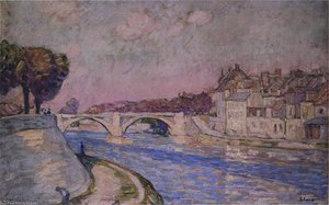 The Marne At Lagny — Henri Lebasque