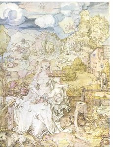 Madonna With The Many Animals — Albrecht Dürer, Northern Renaissance