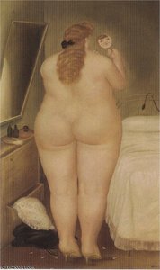La Toilette Du Matin — Fernando Botero