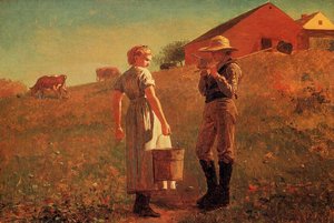 A Temperance Meeting (also Known As Noon Time) — Winslow Homer, American Realism