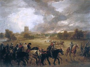 Margaret of Anjou Taken Prisoner after the Battle of Tewkesbury