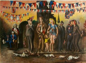 Ve Day Celebration, 1945 — Eric James Malthouse