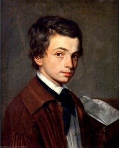 Self Portrait As A Child — Alexandre Cabanel, Neoclassical Style