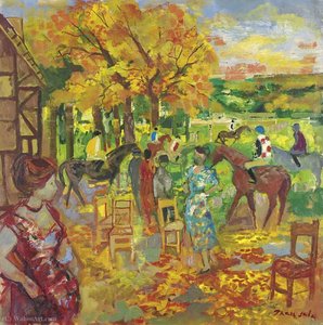 At The Horses Races, (1966) — Emilio Grau Sala