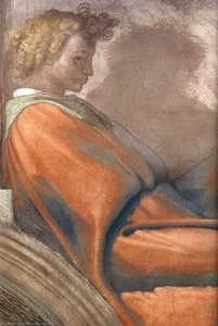 Nahshon (detail) — Michelangelo Buonarroti, Renaissance