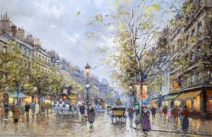 Boulevard Haussmann — Antoine Blanchard (marcel Masson)