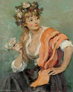 Portrait Of Claudine — Marcel Dyf