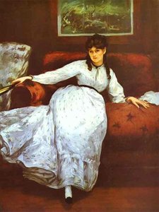 Repose (berthe Morisot) — Édouard Manet, Impressionism