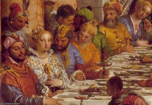 The Marriage At Cana D - — Paolo Veronese
