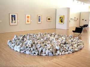 Georgia Granite Circle — Richard Long